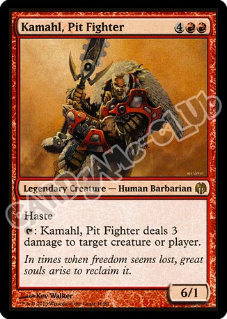 16 / 81 Kamahl, Pit Fighter rara (EN) -NEAR MINT-