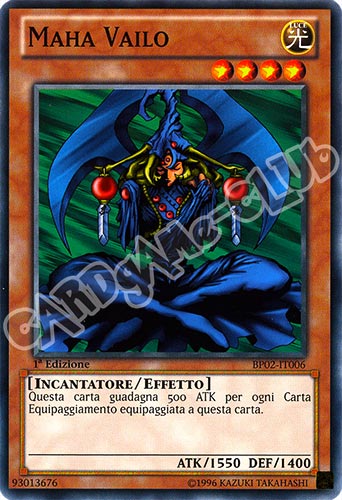 BP02-IT006 Maha Vailo comune 1a Edizione (IT)  -GOOD-
