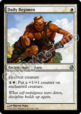 18 / 81 Daily Regimen non comune (EN) -NEAR MINT-