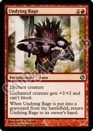 26 / 81 Undyng Rage non comune (EN) -NEAR MINT-