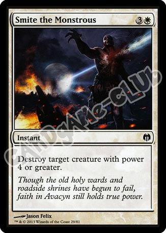 29 / 81 Smite the Monstrous comune (EN) -NEAR MINT-
