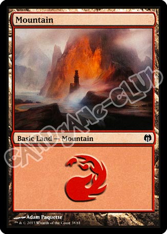 38 / 81 Mountain comune (EN) -NEAR MINT-