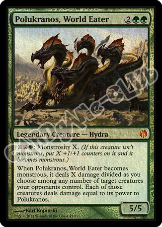 43 / 81 Polukranos, World Eater rara mitica foil (EN) -NEAR MINT-