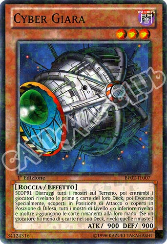 BP02-IT007 Cyber Giara rara mosaico 1a Edizione (IT) -NEAR MINT-