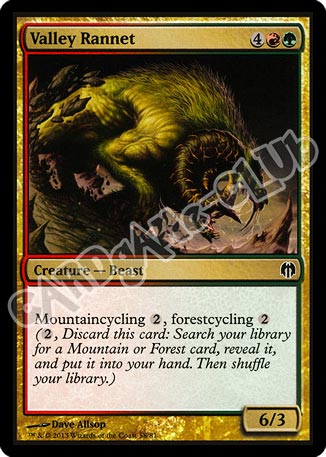 58 / 81 Valley Rannet comune (EN) -NEAR MINT-