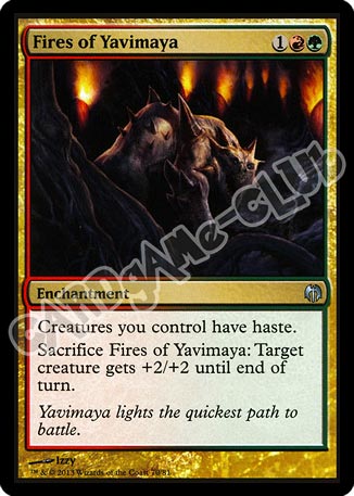 70 / 81 Fires of Yavimaya non comune (EN) -NEAR MINT-