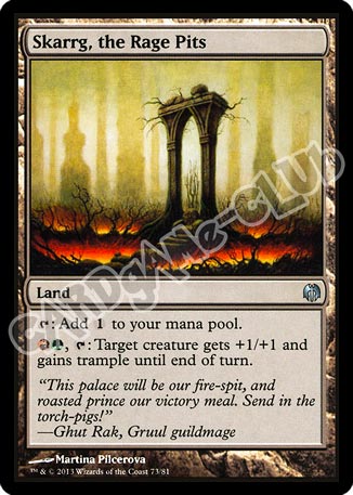 73 / 81 Skarrg, the Rage Pits non comune (EN) -NEAR MINT-