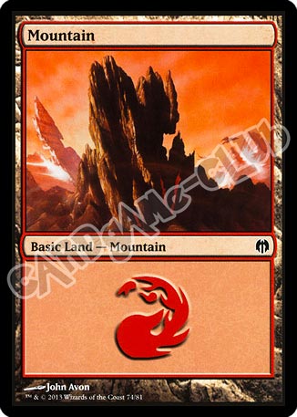 74 / 81 Mountain comune (EN) -NEAR MINT-