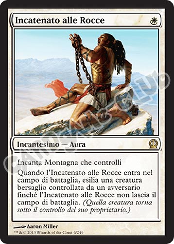 004 / 249 Incatenato alle Rocce rara (IT) -NEAR MINT-