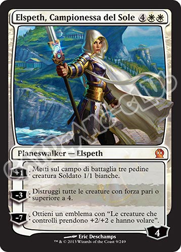 009 / 249 Elpeth, Campionessa del Sole rara mitica (IT) -NEAR MINT-