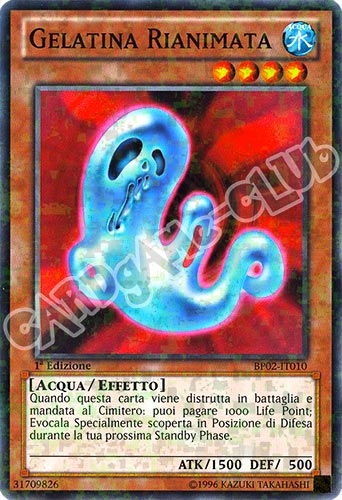 BP02-IT010 Gelatina Rianimata comune mosaico 1a Edizione (IT) -NEAR MINT-