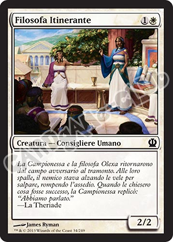 034 / 249 Filosofa Itinerante comune (IT) -NEAR MINT-
