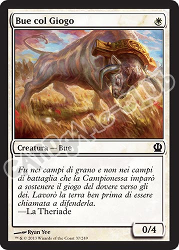 037 / 249 Bue col Giogo comune (IT) -NEAR MINT-