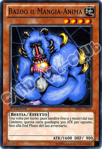 BP02-IT012 Bazoo il Mangia-Anima comune 1a Edizione (IT) -PLAYED-