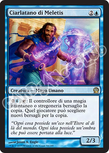 054 / 249 Ciarlatano di Meletis rara (IT) -NEAR MINT-