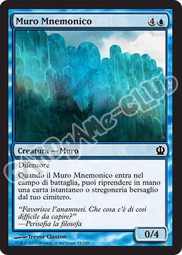 055 / 249 Muro Mnemonico comune (IT) -NEAR MINT-