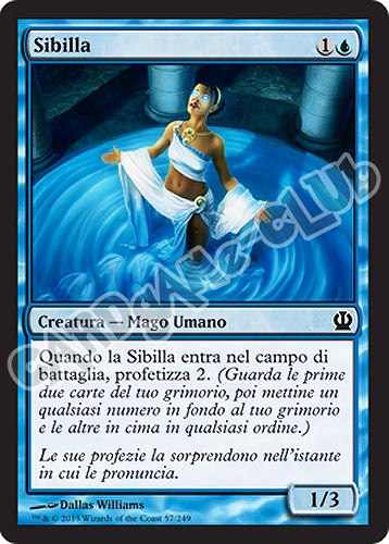 057 / 249 Sibilla comune (IT) -NEAR MINT-