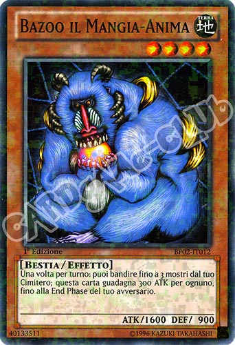 BP02-IT012 Bazoo il Mangia-Anima comune mosaico 1a Edizione (IT) -NEAR MINT-