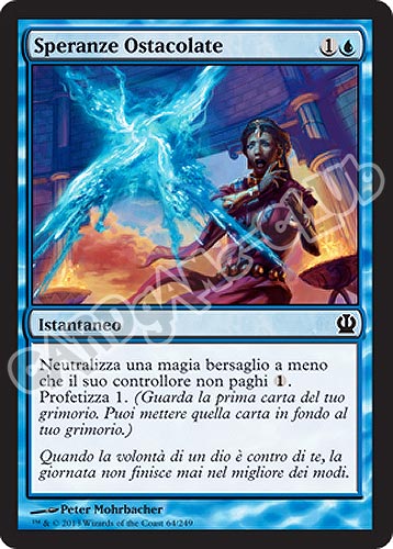 064 / 249 Speranze Ostacolate comune (IT) -NEAR MINT-