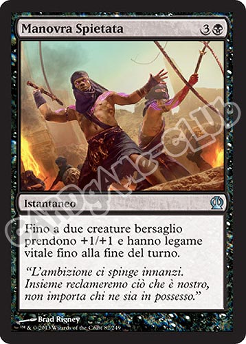 082 / 249 Manovra Spietata non comune (IT) -NEAR MINT-