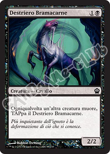 088 / 249 Destriero Bramacarne comune (IT) -NEAR MINT-