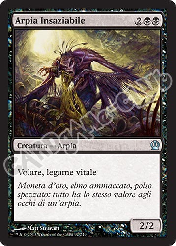 092 / 249 Arpia Insaziabile non comune (IT) -NEAR MINT-