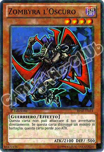 BP02-IT014 Zombyra l'Oscuro comune mosaico 1a Edizione (IT) -NEAR MINT-