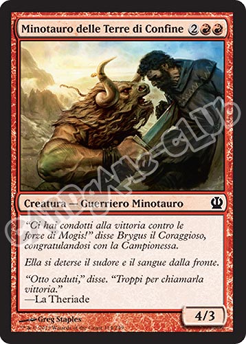 114 / 249 Minotauro delle Terre di Confine comune (IT) -NEAR MINT-