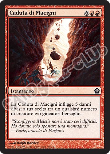 115 / 249 Caduta di Macigni comune (IT) -NEAR MINT-