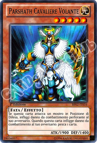 BP02-IT016 Parshath Cavaliere Volante rara 1a Edizione (IT) -NEAR MINT-