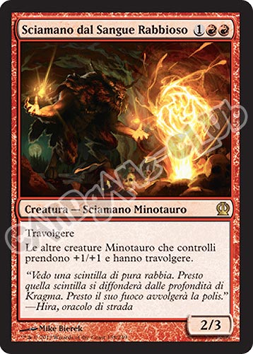 138 / 249 Sciamano dal sangue Rabbioso rara (IT) -NEAR MINT-