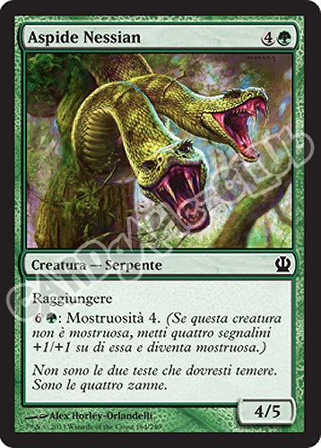164 / 249 Aspide Nessian comune (IT) -NEAR MINT-
