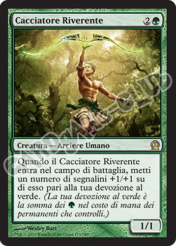 173 / 249 Cacciatore Riverente rara (IT) -NEAR MINT-