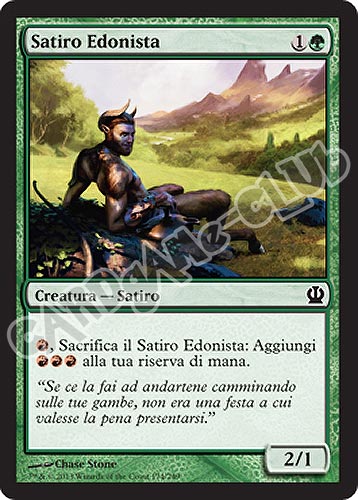 174 / 249 Satiro Edonista comune (IT) -NEAR MINT-