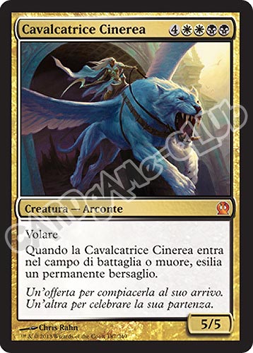 187 / 249 Cavalcatrice Cinerea rara mitica (IT) -NEAR MINT-