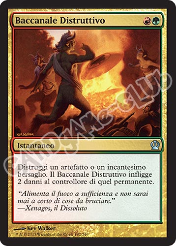 192 / 249 Baccanale Distruttivo non comune (IT) -NEAR MINT-