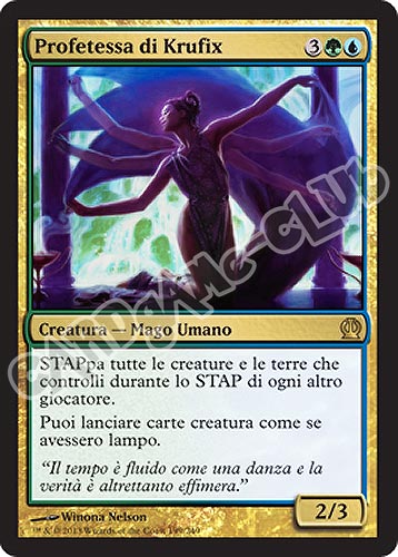 199 / 249 Profetessa di Krufix rara (IT) -NEAR MINT-