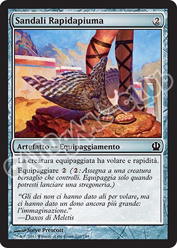 216 / 249 Sandali Rapidapiuma comune (IT) -NEAR MINT-