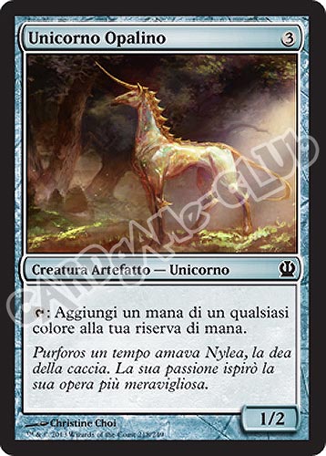 218 / 249 Unicorno Opalino comune (IT) -NEAR MINT-