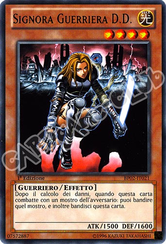 BP02-IT021 Signora Guerriera D.D. rara 1a Edizione (IT) -NEAR MINT-