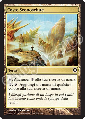 229 / 249 Coste Sconosciute comune (IT) -NEAR MINT-