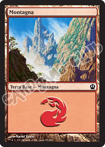 245 / 249 Montagna comune (IT) -NEAR MINT-