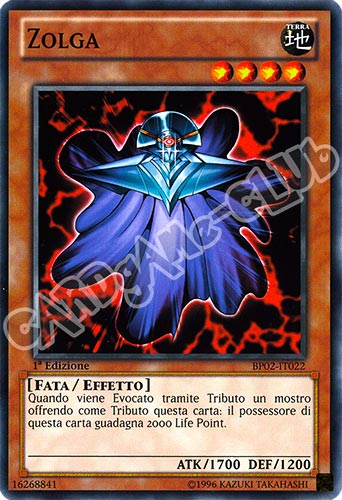 BP02-IT022 Zolga comune 1a Edizione (IT) -NEAR MINT-