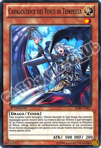 SDBE-IT007 Cavalcatrice dei Venti di Tempesta comune 1a Edizione (IT) -NEAR MINT-