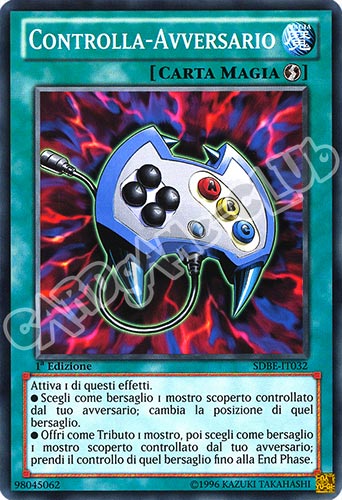 SDBE-IT032 Controlla-Avversario comune 1a Edizione (IT) -GOOD-
