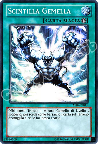 AP02-IT011 Scintilla Gemella super rara (IT) -NEAR MINT-