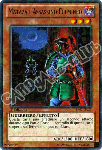 BP02-IT025 Mataza l'Assassino Fulmineo comune mosaico 1a Edizione (IT) -NEAR MINT-