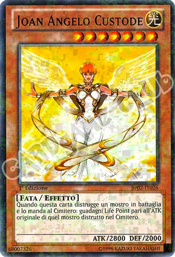 BP02-IT026 Joan Angelo Custode rara mosaico 1a Edizione (IT) -NEAR MINT-