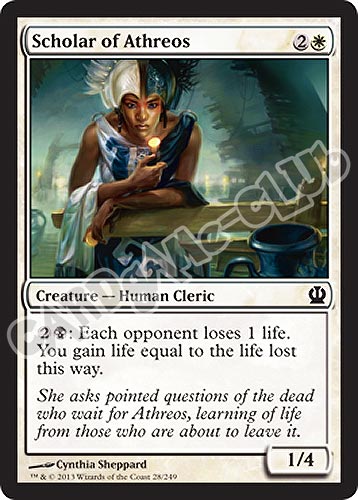 028 / 249 Scholar of Athreos comune (EN) -NEAR MINT-