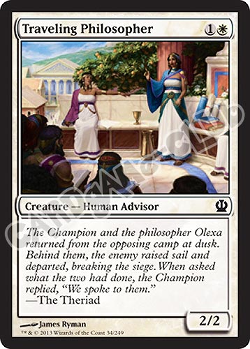 034 / 249 Traveling Philosopher comune (EN) -NEAR MINT-